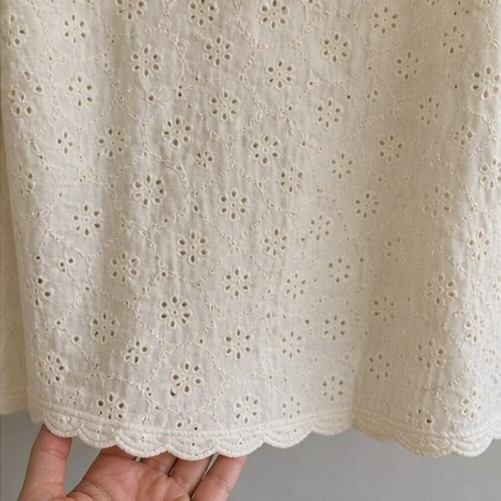 Ivory Tunic Blouse - Picture 6 of 6